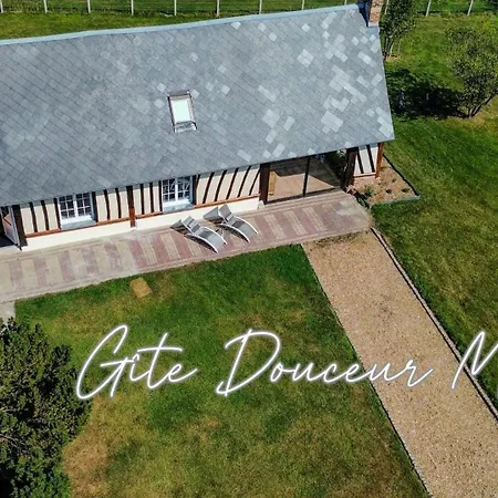 Campagne Et Mer En Normandie - Gite Au Calme Entre Honfleur Et Pont-Audemer Semesterbostad Conteville (Eure)